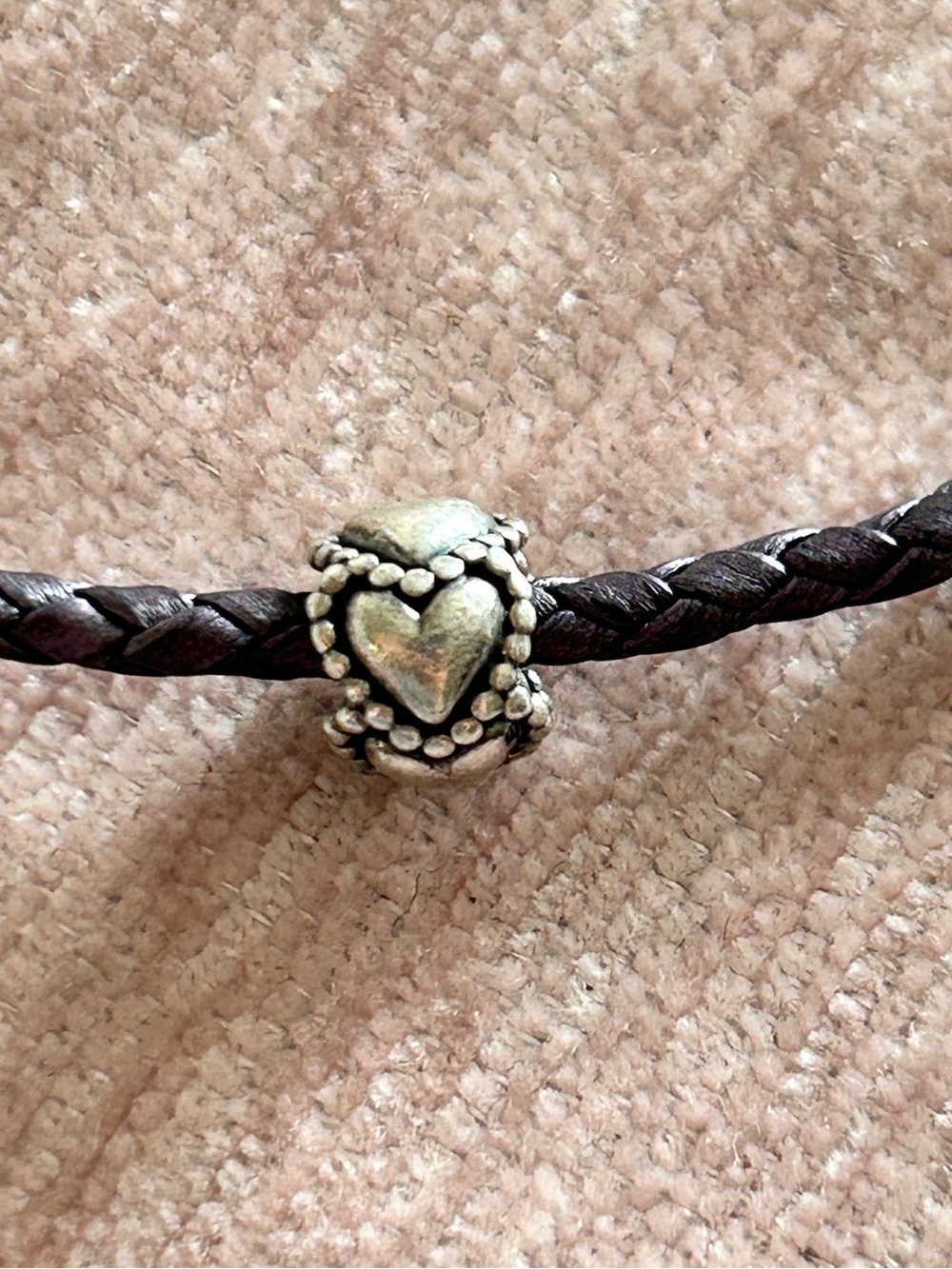 Pandora 790448 Everlasting Love Hearts Charm Sterling Silver S925 ALE Preowned